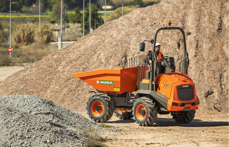 EL DUMPER REVERSIBLE AUSA DR601AHG GANA EL PREMIO DE ORO DE SMOPYC